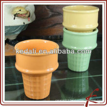 recycle ceramic ice cream cup